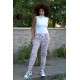 Moda Çizgi Kadın Welsoft Polar Tek Alt Pijama 210062