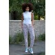 Moda Çizgi Kadın Welsoft Polar Tek Alt Pijama 210062