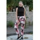 Moda Çizgi Kadın Welsoft Polar Tek Alt Pijama 210063