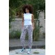 Moda Çizgi Kadın Welsoft Polar Tek Alt Pijama 210064