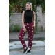 Moda Çizgi Kadın Welsoft Polar Tek Alt Pijama 210065