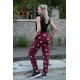 Moda Çizgi Kadın Welsoft Polar Tek Alt Pijama 210065
