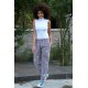 Moda Çizgi Kadın Welsoft Polar Tek Alt Pijama 210066