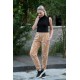 Moda Çizgi Kadın Welsoft Polar Tek Alt Pijama 210067