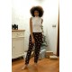 Moda Çizgi Kadın Welsoft Polar Tek Alt Pijama 210072