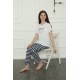 Moda Çizgi Kız Çocuk Penye Pijama Takım 20403