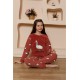 Moda Çizgi Kız Çocuk WelSoft Polar Vizon Pijama Takımı 20525