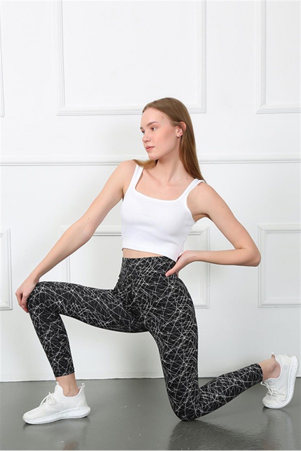 Moda Çizgi Micro Tayt 5916