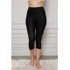 Moda Çizgi Microfiber Kapri Tayt 5864