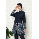 Moda Çizgi Tam Tesettür Çiçek Baskılı Mayo 31032