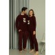 Moda Çizgi Welsoft Erkek Polar Sevgili Kombini Pijama Takımı 50121 Tek Takım Fiyatıdır