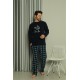 Moda Çizgi Welsoft Erkek Polar Sevgili Kombini Pijama Takımı 50123 Tek Takım Fiyatıdır