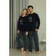 Moda Çizgi Welsoft Kadın Polar Sevgili Kombini Pijama Takımı 50122 Tek Takım Fiyatıdır