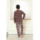 Moda Çizgi WelSoft Polar Çocuk Pijama Takımı 20249V