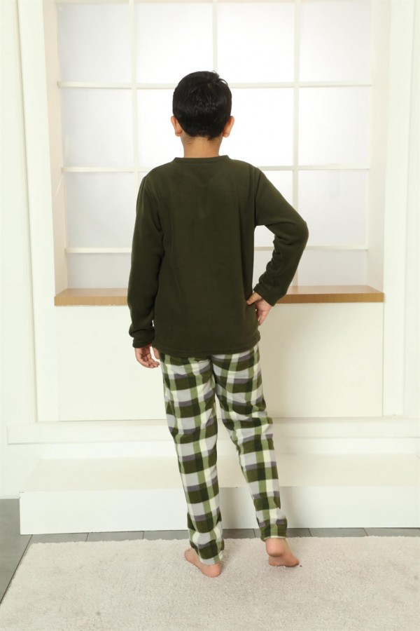 Moda Çizgi WelSoft Polar Çocuk Pijama Takımı 20251H