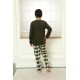 Moda Çizgi WelSoft Polar Çocuk Pijama Takımı 20251H