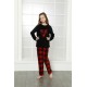 Moda Çizgi WelSoft Polar Çocuk Pijama Takımı 4632