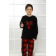 Moda Çizgi WelSoft Polar Çocuk Pijama Takımı 4634