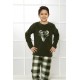 Moda Çizgi WelSoft Polar Çocuk Pijama Takımı 4635