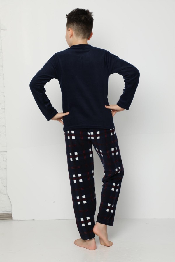 WelSoft Polar Erkek Çocuk Pijama Takımı 4529