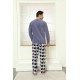 Moda Çizgi WelSoft Polar Erkek Pijama Takımı 6794