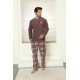 Moda Çizgi WelSoft Polar Erkek Pijama Takımı 6796
