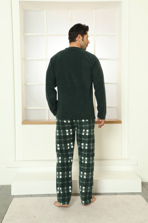 Moda Çizgi WelSoft Polar Erkek Pijama Takımı 6797