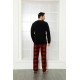 Moda Çizgi WelSoft Polar Erkek Pijama Takımı 6798