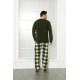 Moda Çizgi WelSoft Polar Erkek Pijama Takımı 6799