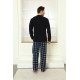 Moda Çizgi WelSoft Polar Erkek Pijama Takımı 6820