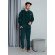 Moda Çizgi WelSoft Polar Erkek Pijama Takımı 6826