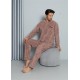 Moda Çizgi WelSoft Polar Erkek Pijama Takımı 6827