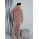 Moda Çizgi WelSoft Polar Erkek Pijama Takımı 6827
