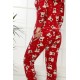 Moda Çizgi Polar Kadın Pijama Takımı