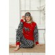 Moda Çizgi Polar Kadın Pijama Takımı