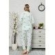 Moda Çizgi Welsoft Polar Kadın Pijama Takımı 8067