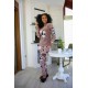 Moda Çizgi Welsoft Polar Kadın Pijama Takımı 8502