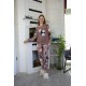 Moda Çizgi Welsoft Polar Kadın Pijama Takımı 8502
