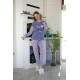 Moda Çizgi Welsoft Polar Kadın Pijama Takımı 8506