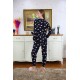Moda Çizgi Welsoft Polar Kadın Pijama Takımı 8508