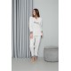 Moda Çizgi Welsoft Polar Kadın Pijama Takımı 8515