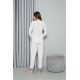 Moda Çizgi Welsoft Polar Kadın Pijama Takımı 8515