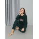 Moda Çizgi Welsoft Polar Kadın Pijama Takımı 8516