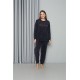 Moda Çizgi Welsoft Polar Kadın Pijama Takımı 8517