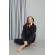 Moda Çizgi Welsoft Polar Kadın Pijama Takımı 8517