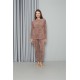 Moda Çizgi Welsoft Polar Kadın Pijama Takımı 8519