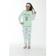 WelSoft Polar Kız Çocuk Pijama Takımı 4533