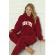 Moda Çizgi Welsoft Polar Peluş Kadın Pijama Takımı 9060