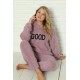 Moda Çizgi Welsoft Polar Peluş Kadın Pijama Takımı 9061
