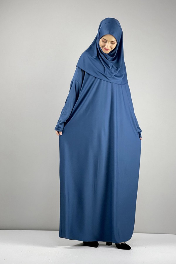 Moda Çizgi Namaz Elbisesi